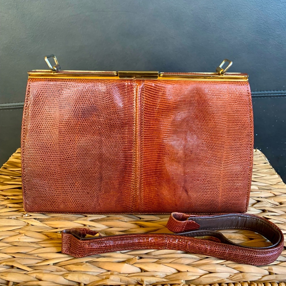 Vintage lizard bag